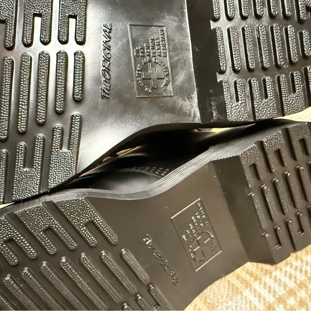Dr. Martens Black Combat Boots - Picture 5 of 5